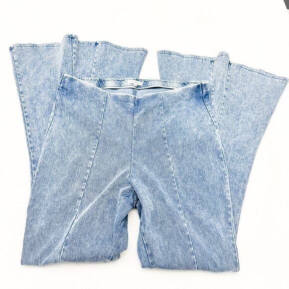 Good American Flare Denim Jeans Light Jeans GSEKF33N Size 2XL - Picture 6 of 7